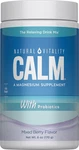Natural Vitality Calmful Gut Powder, Probiotics Enzymes, Wildberry, 6OZ. Fixed Price $7.90.