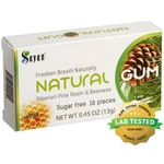 Sugar Free Chewing Gum Natural Larch Pine Tree Resin Flavor With Beeswax. Fixed Price $34.99.