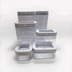 Member's Mark 6-PIECE Flip-lock Airtight Food Storage Container Set Bpa Free. Fixed Price $20.00.