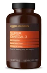 Amazon Elements OMEGA-3 Purified Fish Oil Softgels, Heart Health Dietary 120 Cts. Fixed Price $15.99.