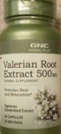 Gnc Herbal Plus Valerian Root Extract 500 Mg Capsules (50 Serv) Best By 9/26. Fixed Price $22.99.