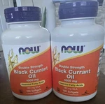 Now Foods Black Currant Oil 1000 Mg - Softgels Pack Exp 4/2027. Fixed Price $22.00.
