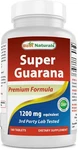 Best Naturals Super Guarana 1200 Mg 180 Tablets. Fixed Price $14.99.