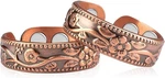 Vicmag 2PCS Copper Magnetic Rings For Women Fingers With 4X Magnets 100. Fixed Price $16.86.