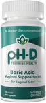 Ph-d Feminine Health Support 600 Mg Boric Acid Suppositories 72 Count. Fixed Price $29.99.