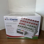 Medcenter System 31 Day Pill Dispenser Organizer W/ Alarm Reminder New. Fixed Price $32.79.