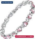 Feraco Magnetic Bracelets For Women, Titanium Steel With Neody. Fixed Price $32.05.