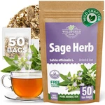 Bags Dried Sage Herbs Tea (salvia Officinalis) -50 Count. Fixed Price $27.19.