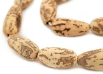 Oval Mali Natural Seed Beads 25MM African Brown Wood Large Hole 38 Inch Strand. Fixed Price $59.00.