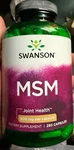 Swanson Msm 500MG Capsules Joint Health Supplement 250 Count. Fixed Price $15.00.