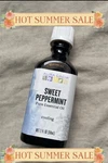 Aura Cacia Sweet Peppermint Essential Oil 2OZ Pure New. Fixed Price $14.99.