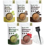Shudh Online Herbal Hair Mask Powder Combo, 50 G (pack Of 5), Multicolor. Fixed Price $20.12.