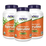 3 X Now Foods 100% Natural Spirulina 500 Mg Tabs Green Made. Fixed Price $71.65.