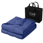 Zonli Weighted Blanket For Adults (48"X72", Dusk Blue. Fixed Price $56.99.