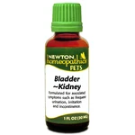 Newton Homeopathics Pets Bladder Kidney 1 Fl. Oz. (30 Ml). Fixed Price $23.99.