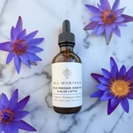Organic Moringa Seed Oil Infused With Blue Lotus Cold-pressed 2OZ. Fixed Price $59.00.