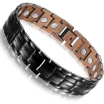 Feraco Copper For Men-magnetic Bracelets 99.99% Pure 8 6 Inch, Black. Fixed Price $21.18.