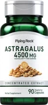 Astragalus Root Capsules 4500MG Vegetarian Extract By Piping Rock. Fixed Price $10.99.