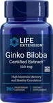 Life Extension Ginkgo Biloba Certified Extract , 120 Mg -365 Capsules. Fixed Price $39.75.
