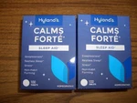 Boxes Hyland's Calms Forte Sleep Aid 100 Tablets In Each Homeopathic Exp 12/27. Fixed Price $24.00.