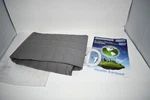 Miuqaokl Cotton Grounding Anti-slip Mat 24X36 W/ 15FT Wire Silver Fiber Gray. Fixed Price $19.99.