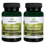 Swanson Lion's Mane Mushroom 500MG 2 X 60 Capsules. Fixed Price $25.99.