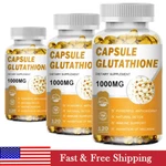 New Glutathione Capsules 1000MG Anti-aging Skin Whitening Antioxidant Softgels. Fixed Price $38.53.