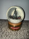 The Famous Clydesdales Budweiser Christmas Snow Water Globe Vintage 6 Tall. Fixed Price $100.00.