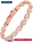 Feraco Copper Bracelets For Women, Ultra Strength Magnetic With 3800 Ga. Fixed Price $42.17.