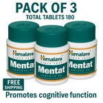 Himalaya Mentat Tablets Pack Of 3 Herbal Support For Memory & Focus Care. Fixed Price $20.32.