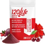 120LIFE Blood Pressure Support, Natural Beet Root Powder Drink Mix With Pomegran. Fixed Price $111.99.