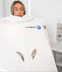 Longevity Ozone Portable Steam Sauna Cabin White With Generator. Fixed Price $5500.00.