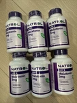 Lot Of 6 Bottles Natrol Melatonin, 3 Mg, 240 Tablets Each Exp 04/27. Fixed Price $33.99.
