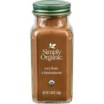 Simply Organic Ceylon Ground Cinnamon, 2.08 Oz (pack Of 1), No Color. Fixed Price $12.52.