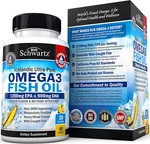 Bioschwartz Omega 3 Fish Oil, Supports Eyes, Brain & Skin Health, 90 / 180 Ct. Fixed Price $21.99.