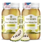 Trueseamoss Wildcrafted Gel - Soursop, 16 Fl. Oz. (2 Pack) Bb 9/26. Fixed Price $36.99.