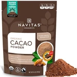 Navitas Organics Cacao Powder, Bags, 30 Servings, Pound Pack Of 1, 16 Ounce. Fixed Price $44.05.