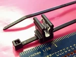 50PCS Hellermanntyton 6" Cable Tie & Edge Clip, Outdoor Black Nylon, Pack, Zip. Fixed Price $17.99.