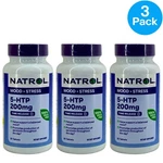 Natrol 5-HTP 200MG Time Release 30 Tablets Pack New Exp 02/2027. Fixed Price $40.00.