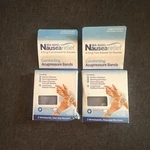 Sea-band Nausea Relief Bands Gray Drug-free Motion Morning Sickness 2PK. Fixed Price $19.99.