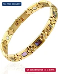Magenergy Magnetic Bracelet For Women, Titanium Steel Strength. Fixed Price $32.05.