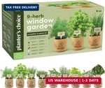 Planters' Choice 9 Herb Indoor Window Garden Kit - Mothers Day Gifts House. Fixed Price $39.86.
