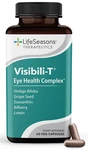Life Seasons, Visibili-t, Eye Health, 60 Caps, Ginko Grape Seed Bilberry Lutein. Fixed Price $38.99.