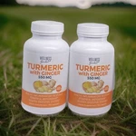 2 X Wellness Garden Turmeric W/ Ginger Inflammatory & Digestion 90 Capsules. Fixed Price $33.99.