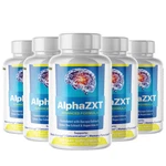 Alphazxt- Brain Support- 5 Bottles- 300 Capsules. Fixed Price $97.74.
