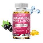 Resveratrol 1500MG Grape Seed 50MG Extract Providing Heart Energy Health. Fixed Price $8.99.