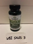Swanson Herbal Supplements Fruit & Vegetable Blend Veggie Capsule 60CT. Fixed Price $12.99.