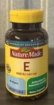 Nature Made Vitamin 400 Iu 180 Mg Softgels Exp 6/2030. Fixed Price $14.40.