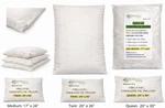 Natural Therapeutic Buckwheat Hulls&dried Mustard Seed Pillow. Organic Cotton. Fixed Price $69.95.