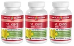 St. John's Wort - Well Being. Promotes Positive Mood (3 Bottles 180 Capsules). Fixed Price $54.29.